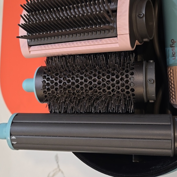Dyson Hair Tools Set - Orange and Teal - Picture 2 of 6